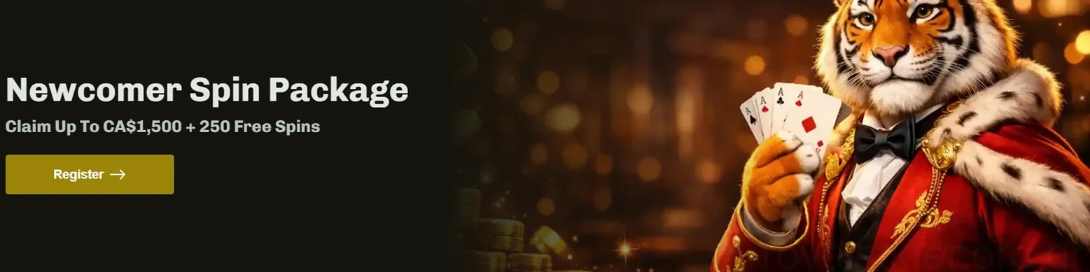 RoyalsTiger Casino Καλωσόρισμα